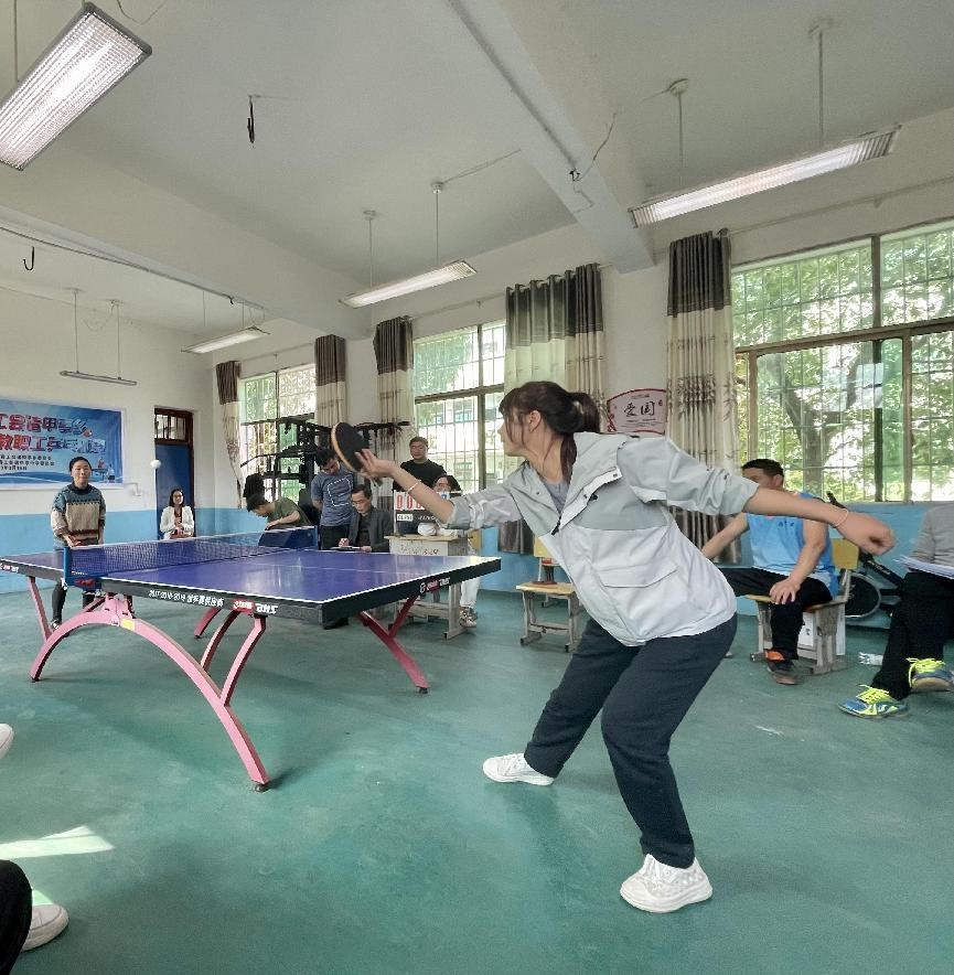 凝心聚力“乒”出精彩—诸甲亭乡春季教职工乒乓球赛