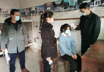 疫情防控，重任在肩——山门镇横溪中学开展疫情演练