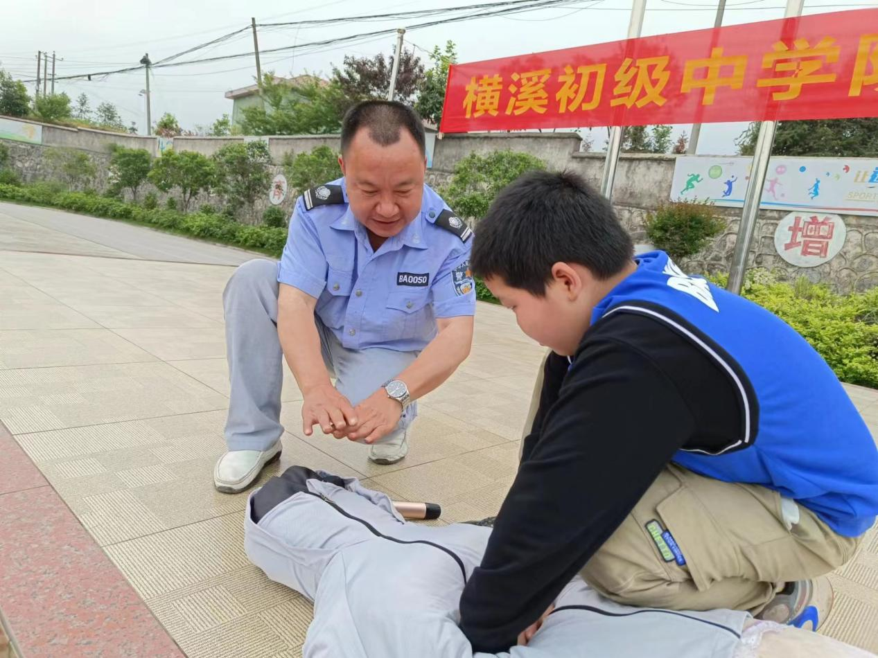 横溪中学：系列组合拳强化防溺水安全教育