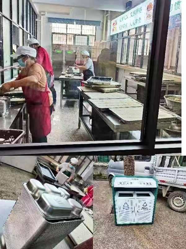 竹市中学开展营养与健康学校建设迎检查工作