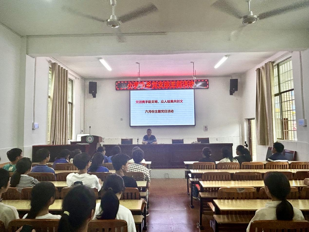 党团携手助文明，众人绘美共创卫