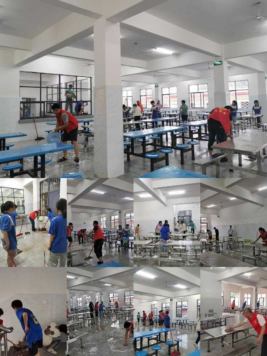 党团携手助文明，众人绘美共创卫