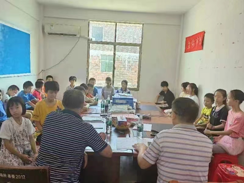 金称市镇中心完小开展暑假安全教育