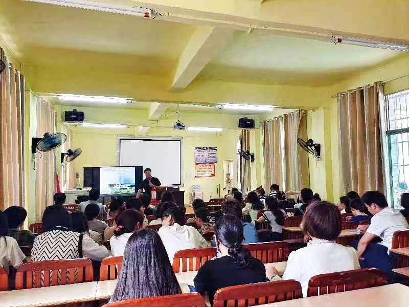 塘田市镇中心完全小学开展消防安全知识宣讲