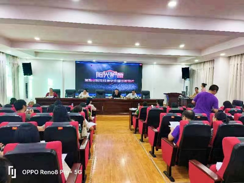 解放小学召开“利剑护蕾” 专项整治行动推进会