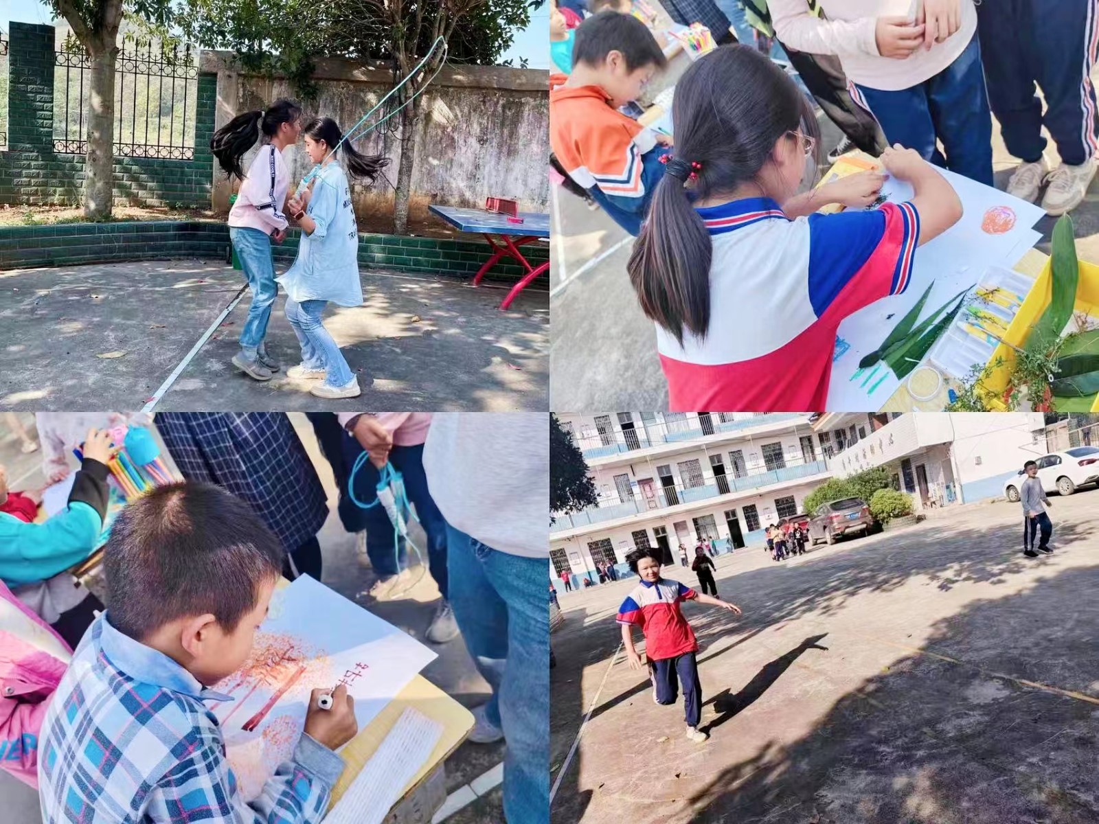 素质教育促成长，美育体育齐开花