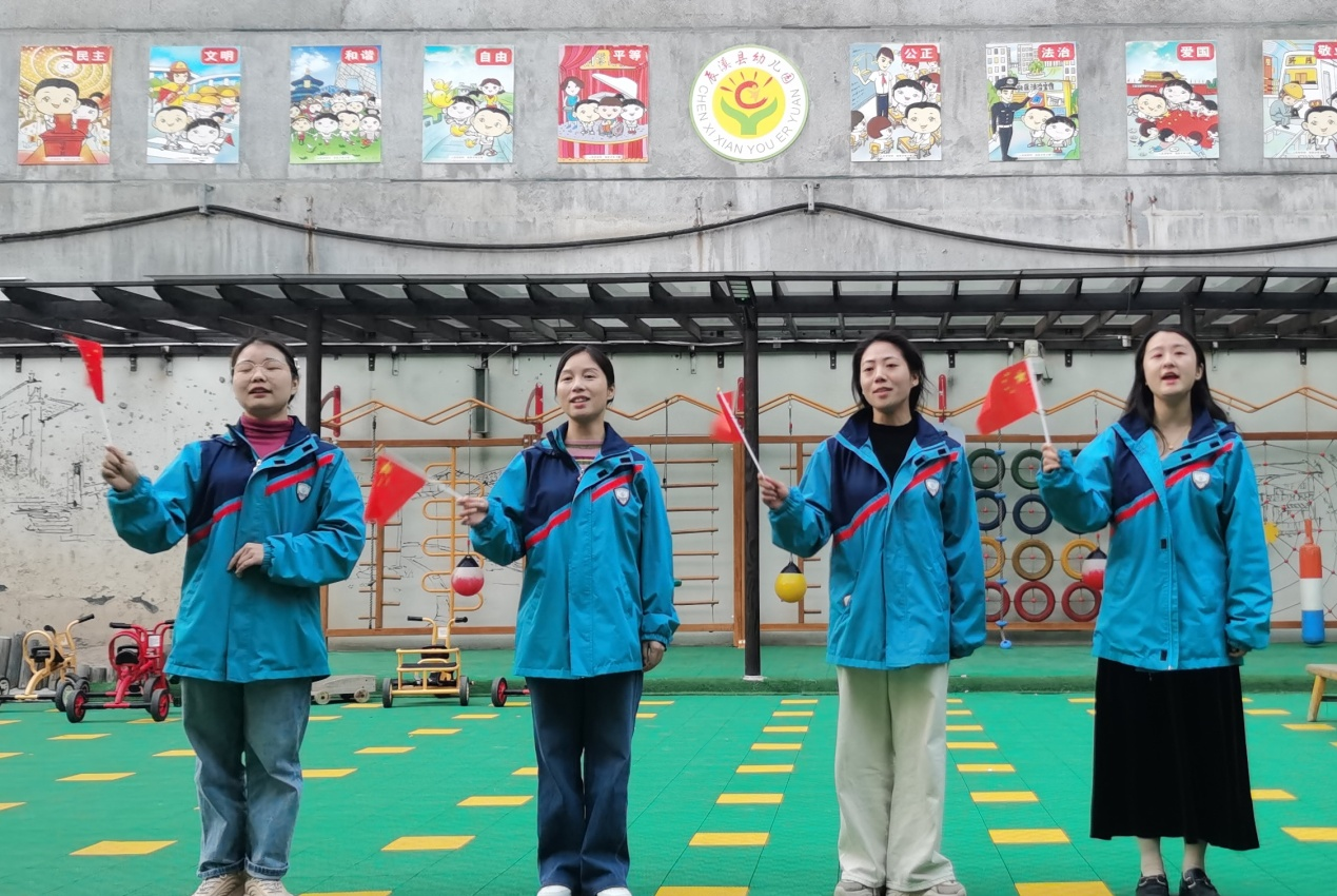 幼儿园教师唱红歌，颂党恩活动火热进行中