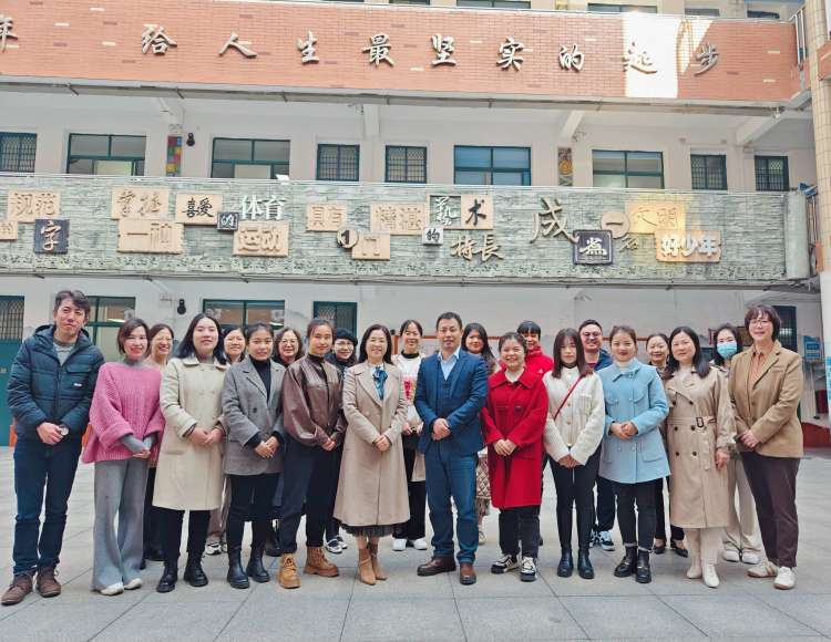 塘渡口镇三完小与长沙天心区仰天湖小学 举行跟岗交流