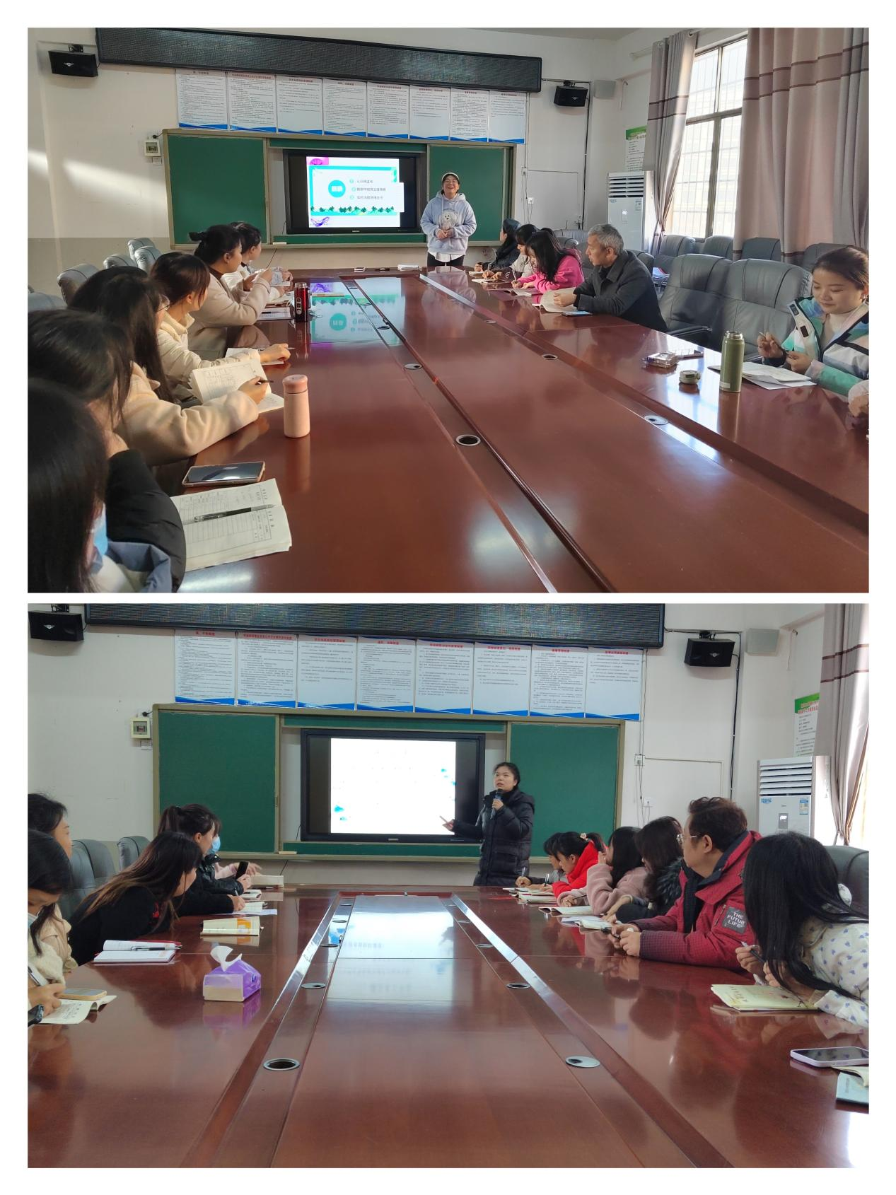 塘渡口镇第三完小开展“跟岗学习汇报课”