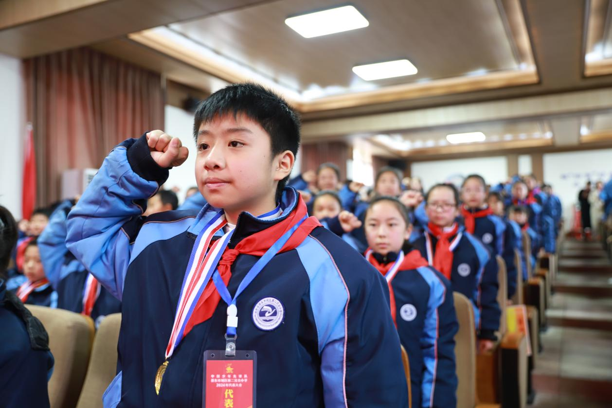 中国少年先锋队邵东市城区二小2024年代表大会隆重召开