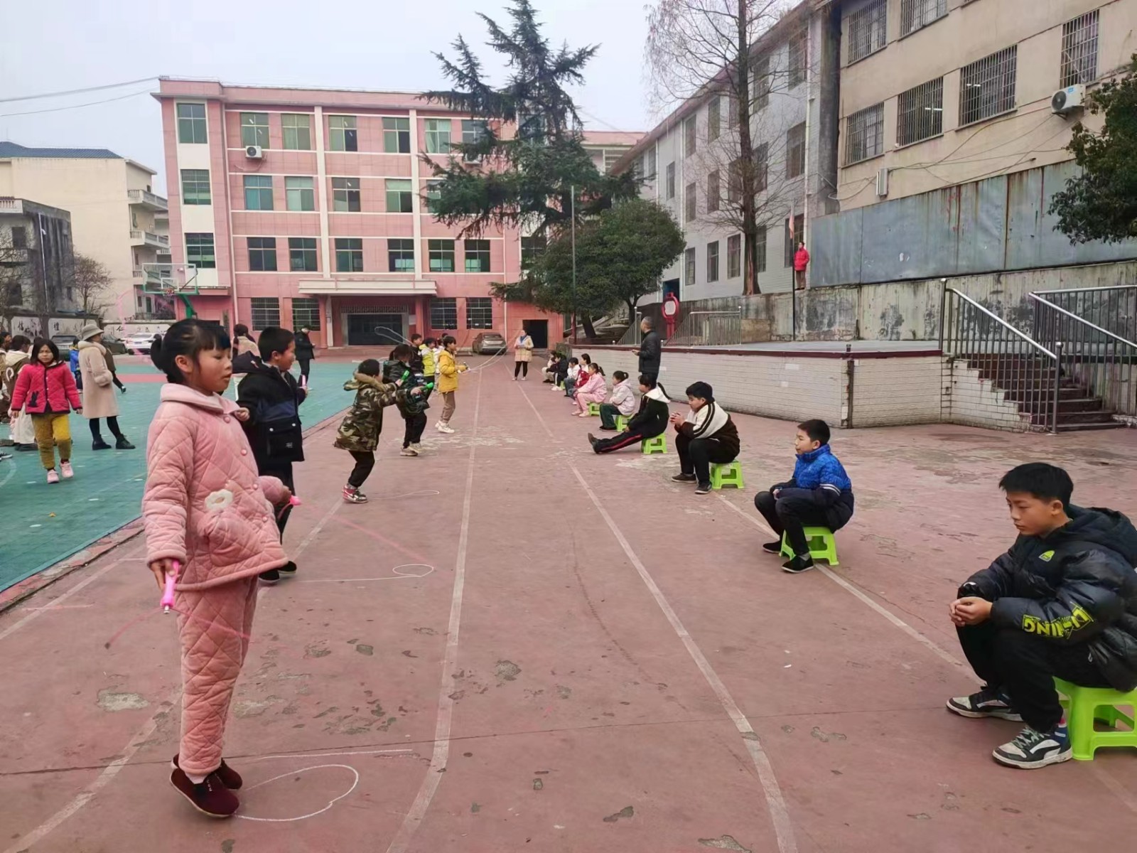 强身健体促成长，体育测试展风采