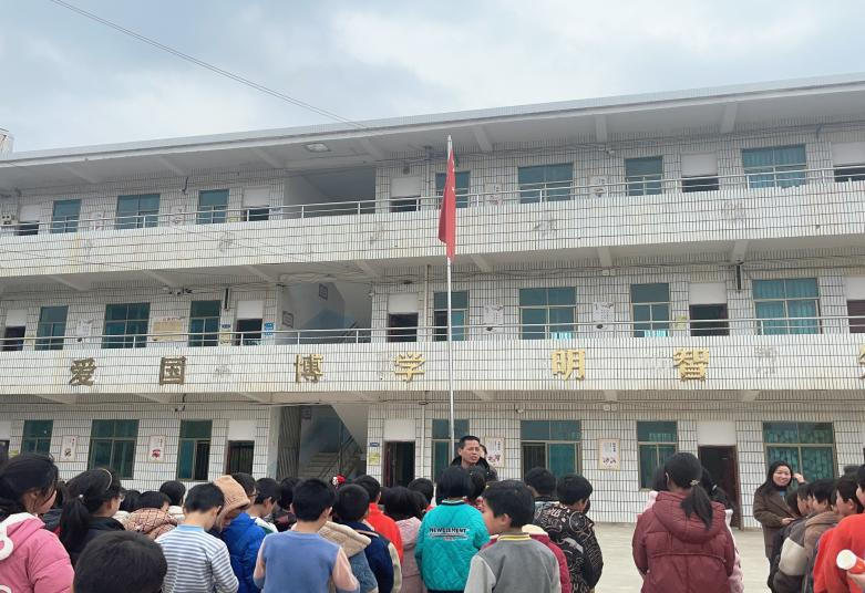 诸甲亭长铺小学春季开学典礼