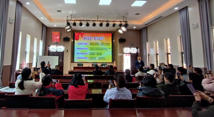 邵阳县特殊教育学校消防安全演练