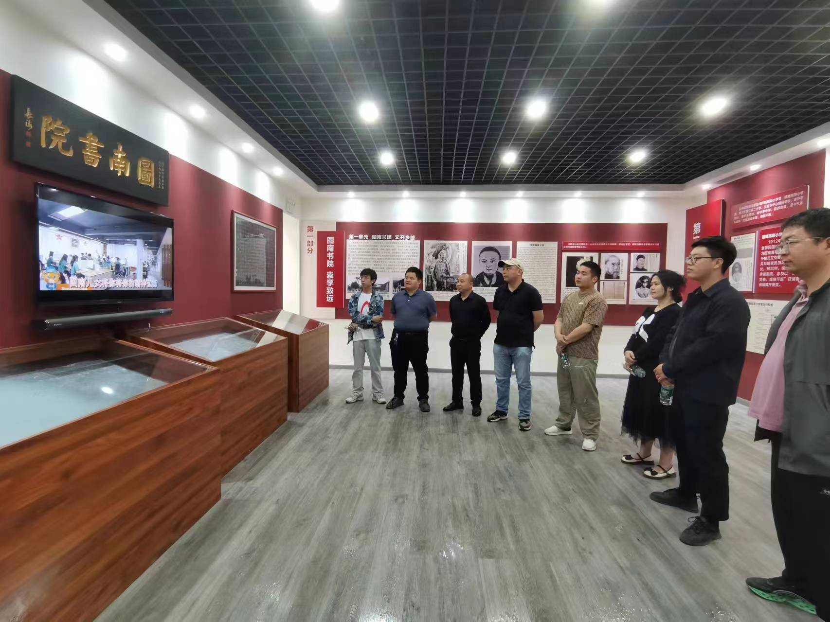 罗城乡明德学校赴诸甲亭开展校际互促