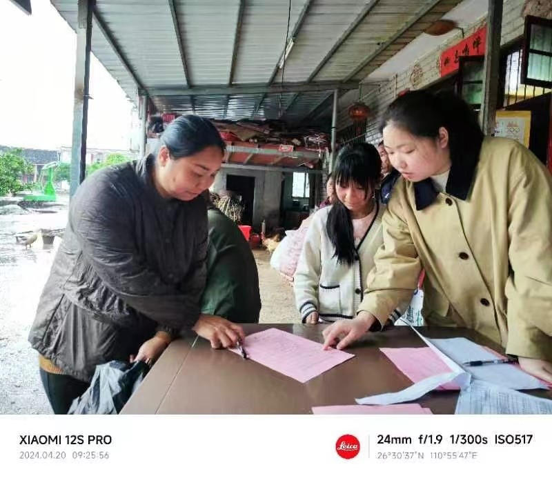 白沙中心小学开展防溺水家访