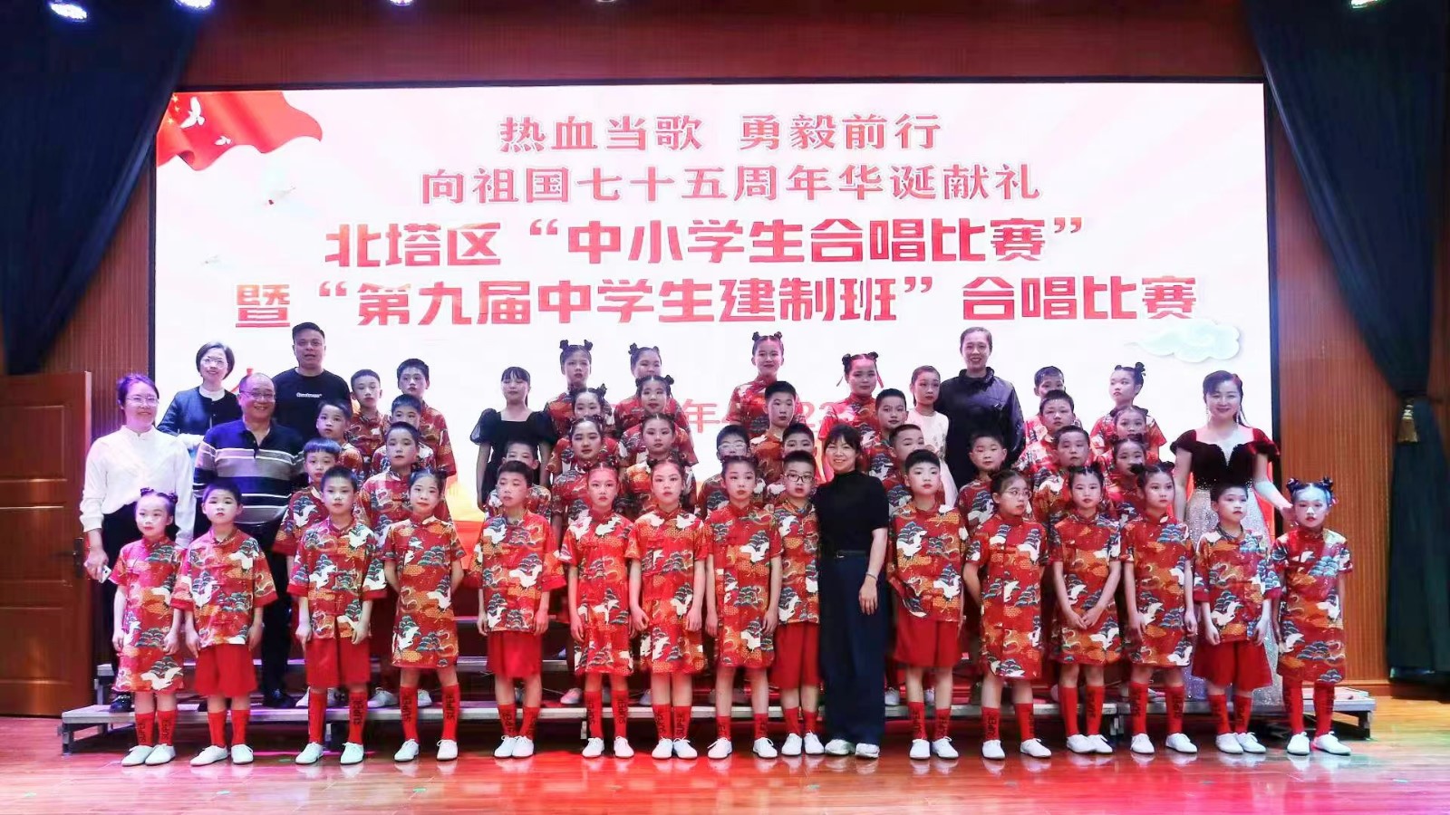 民族团结之花开遍北塔小学的校园