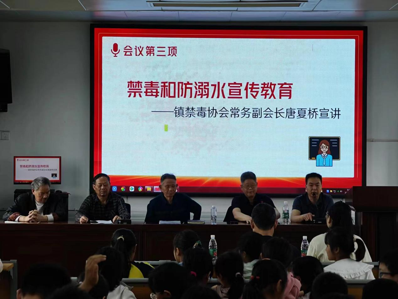 下花桥镇中心完全小学开展政治思想教育公益讲座