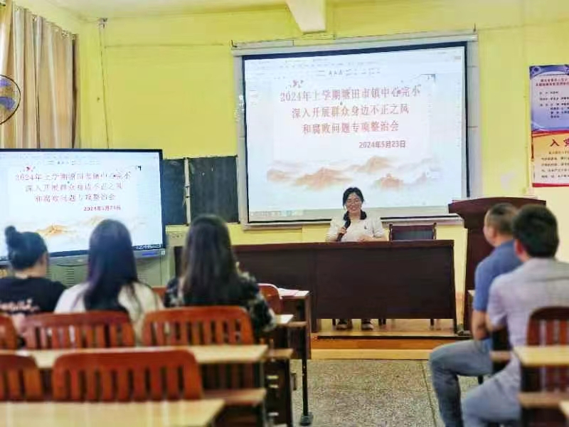 深入开展群众身边不正之风和腐败问题专项整治会