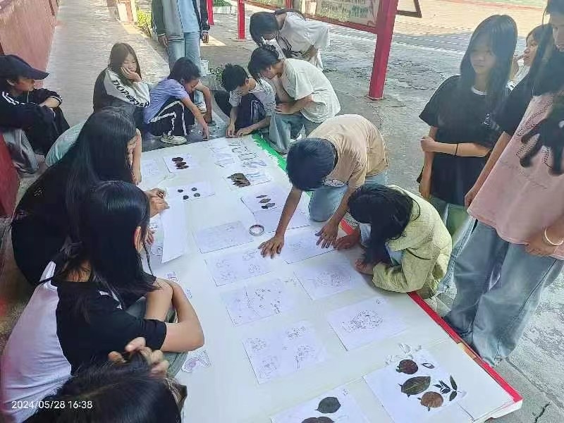 创意班级展，学生作品精彩纷呈