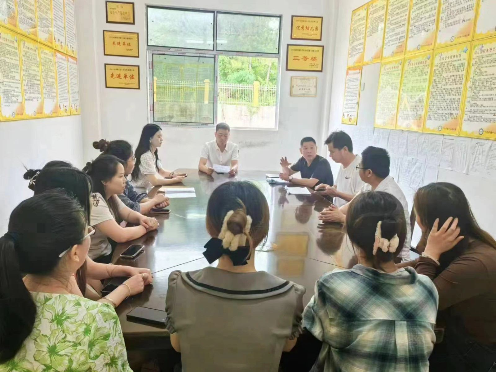 下花桥镇中心幼儿园手足口病防控督导检查