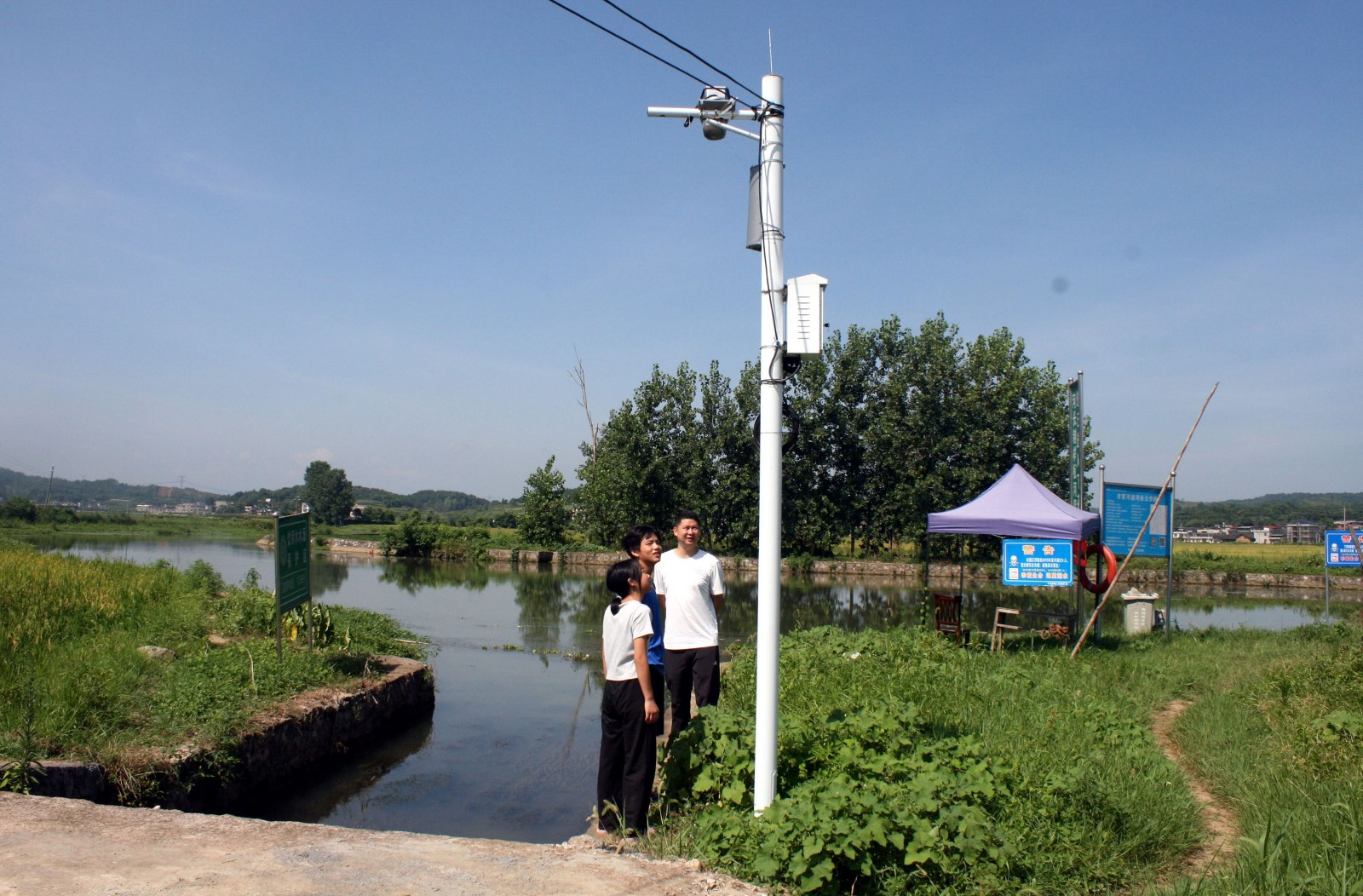 下花桥镇中学防溺水有了“千里眼”
