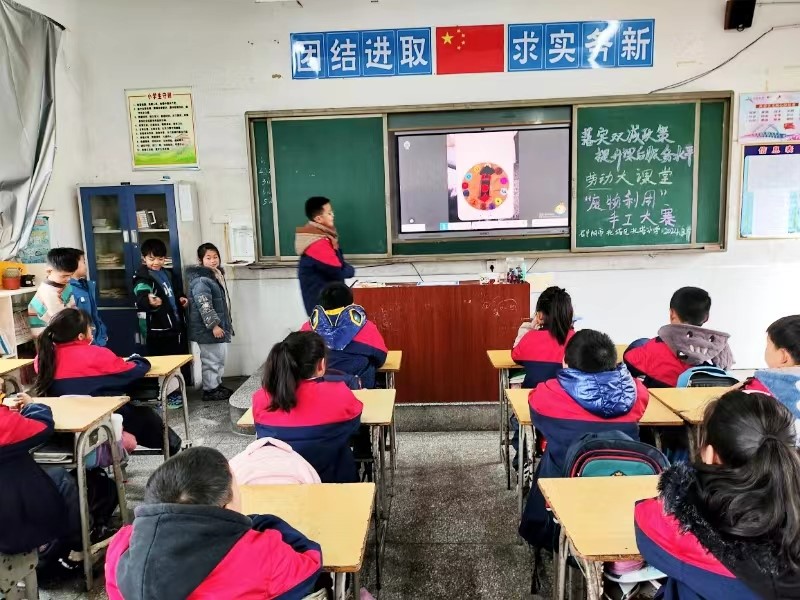 北塔小学垃圾分类教育宣传工作有实效