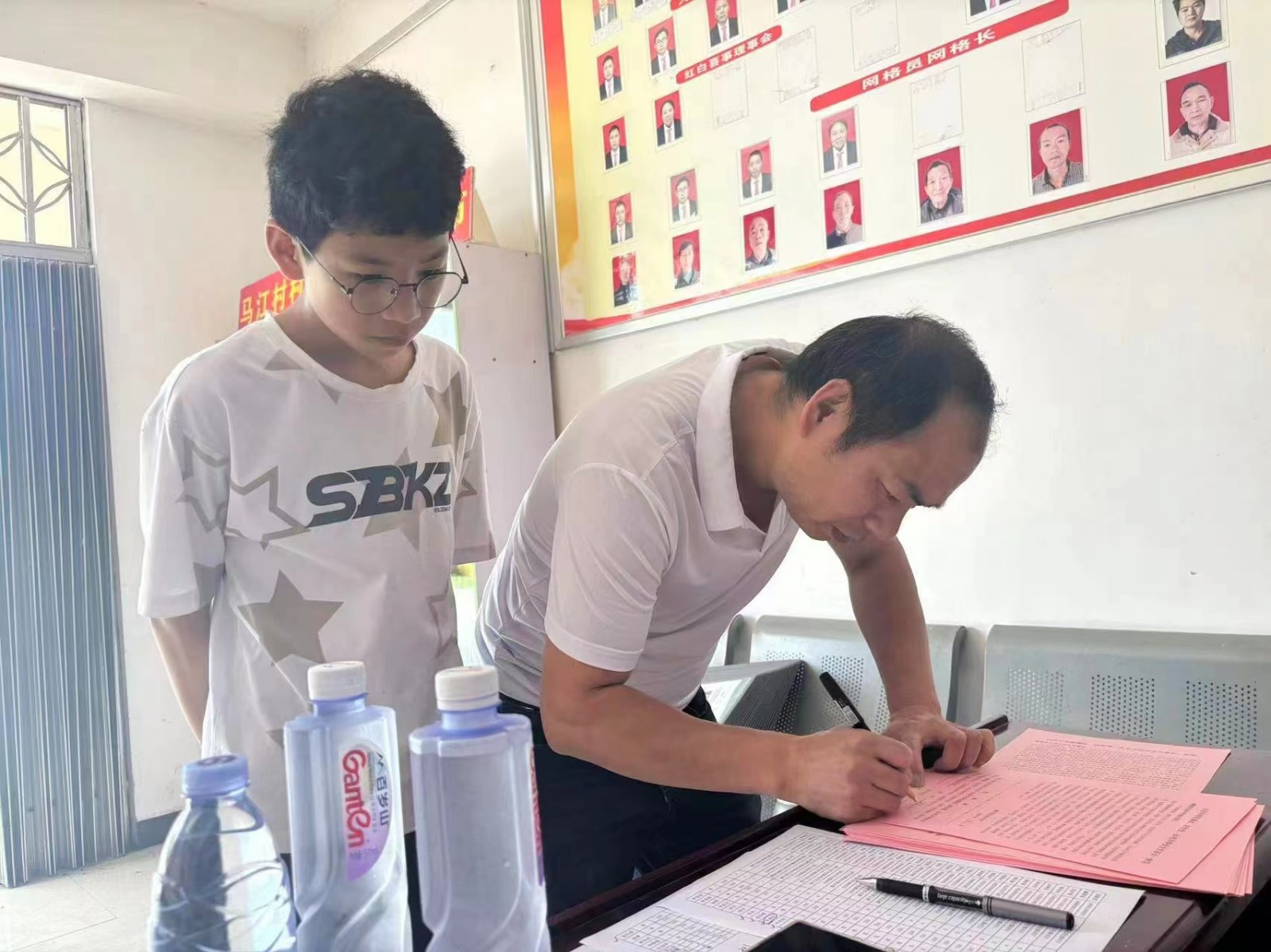 白沙中学开展全面家访活动，筑牢学生安全防线