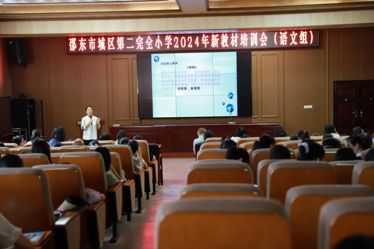 城区二小举行教师系列培训