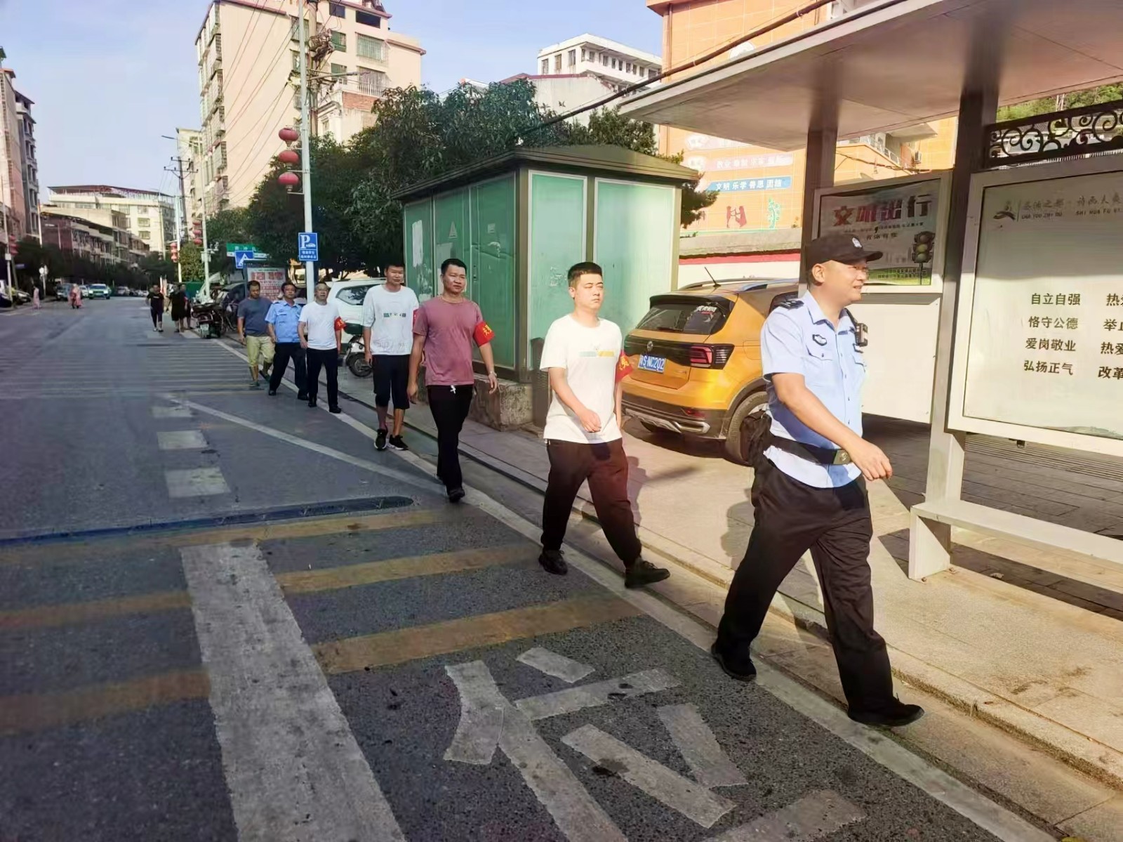 “警校联动，共创平安校园