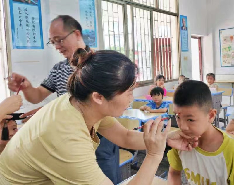 朱砂启智开笔破蒙，北塔小学新生开蒙礼绽放光彩