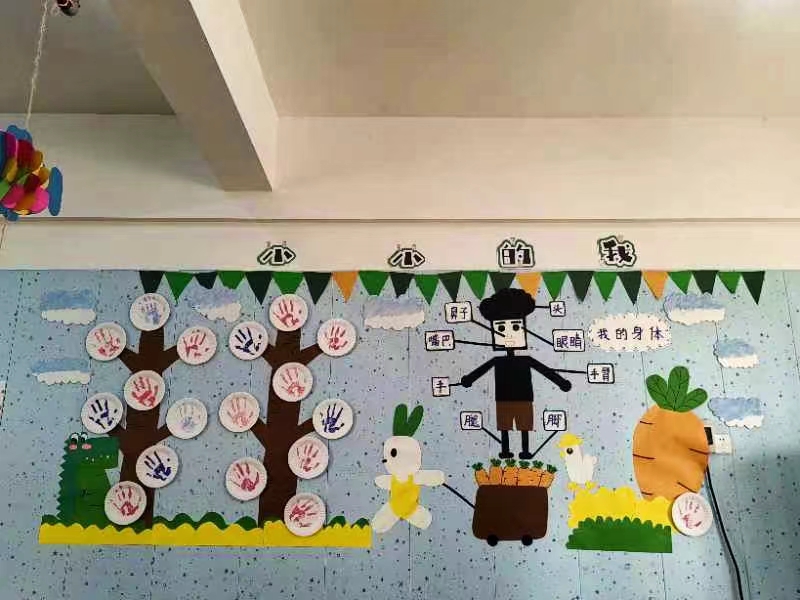 “环”抱童趣 “境”润童心—下花桥镇中心幼儿园环境创设评比