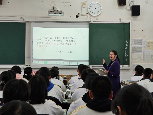 隆回二中到皇仓中学开展校际交流