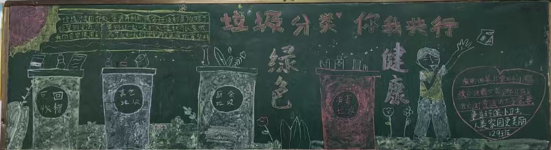 “垃圾分类齐动手，北塔学子共文明”