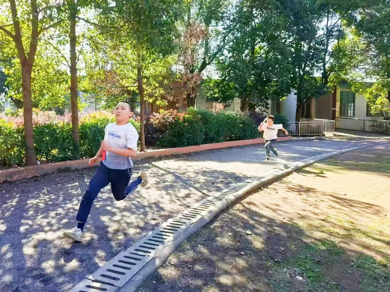 下花桥镇中心完全小学：冬日伴暖阳 运动添风采