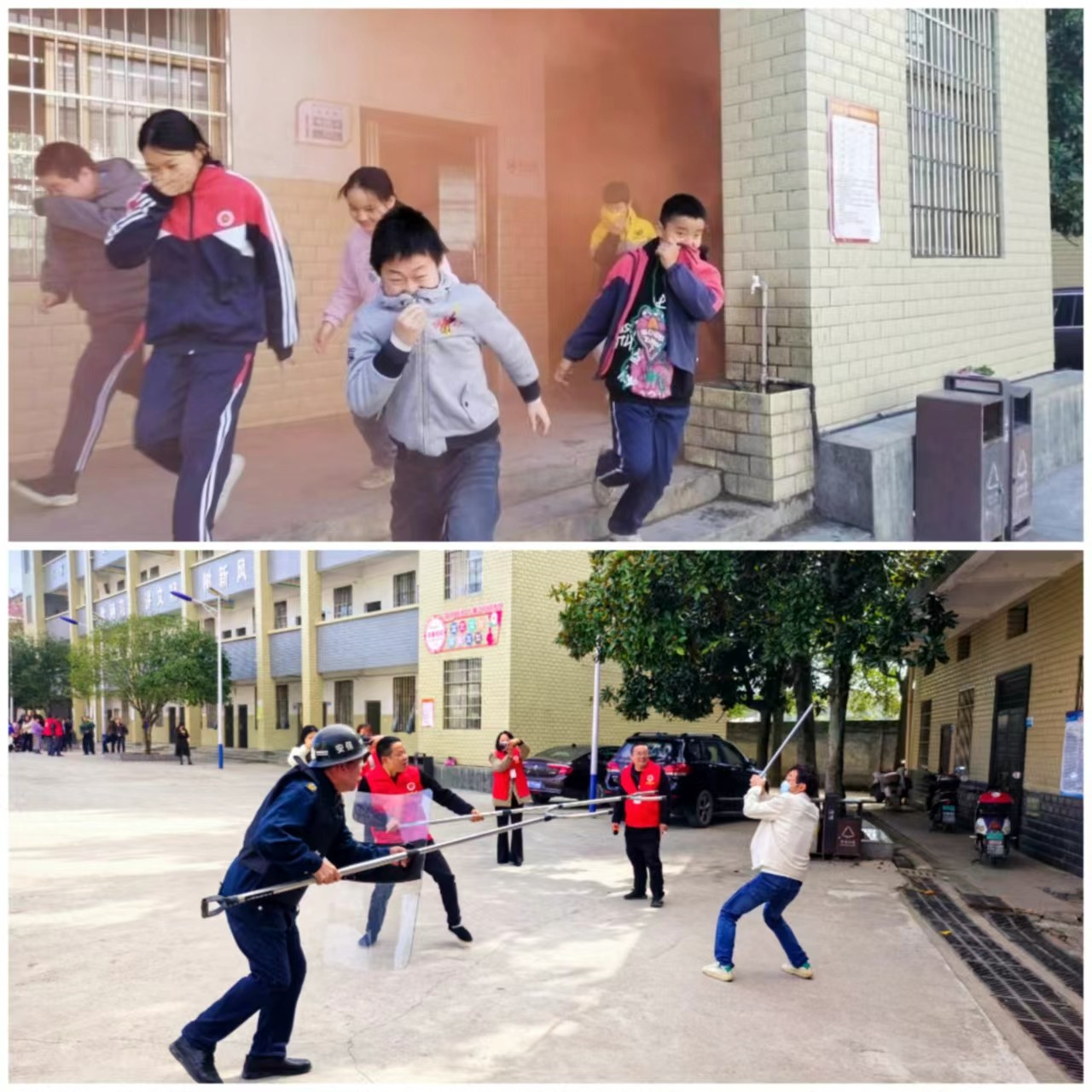 以“演”筑防，临“危”不乱