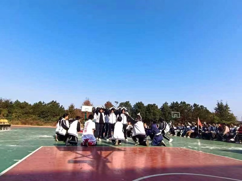 双江中学冬季运动会盛大开幕