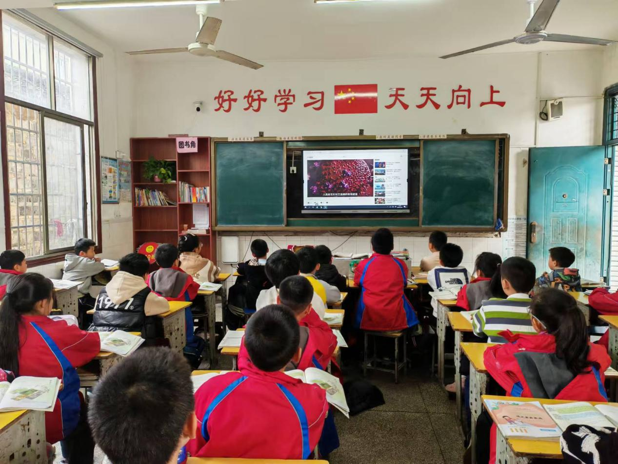 武冈市红星小学举行艾滋病防治知识“进校园”