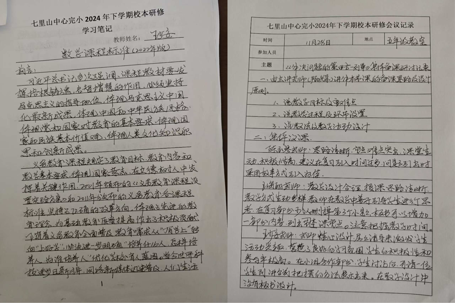 七里山园艺场小学：校本研修结硕果，教育之路绽芳华