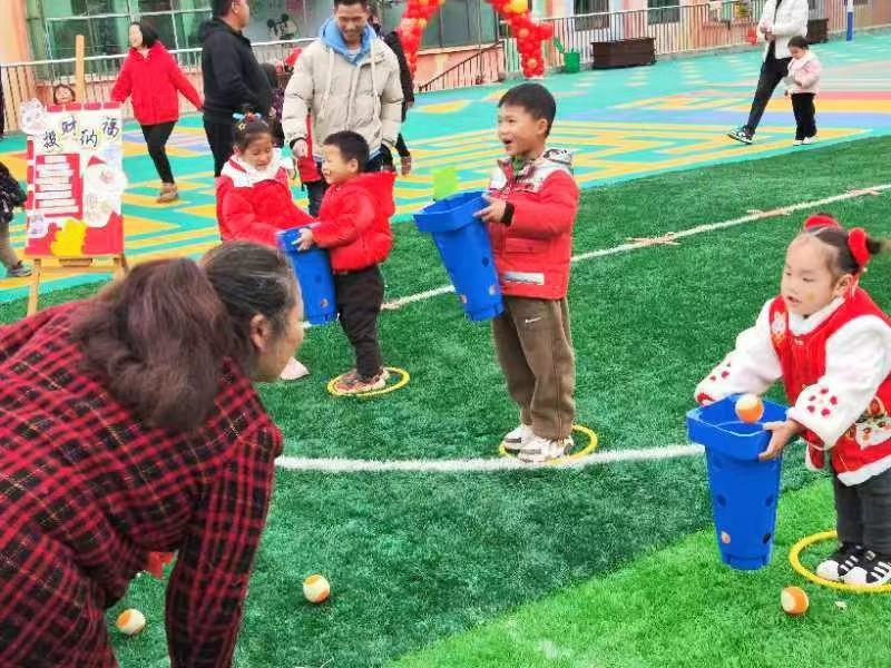 岩口铺镇中心幼儿园庆元旦亲子运动会圆满成功
