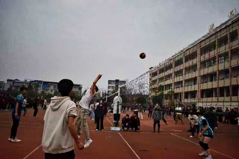 隆回二中排球赛