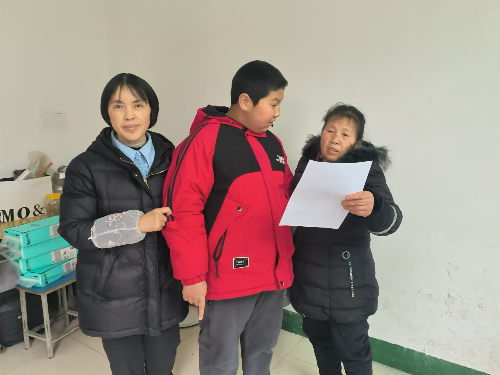 红星小学开展寒假“千师访万家”