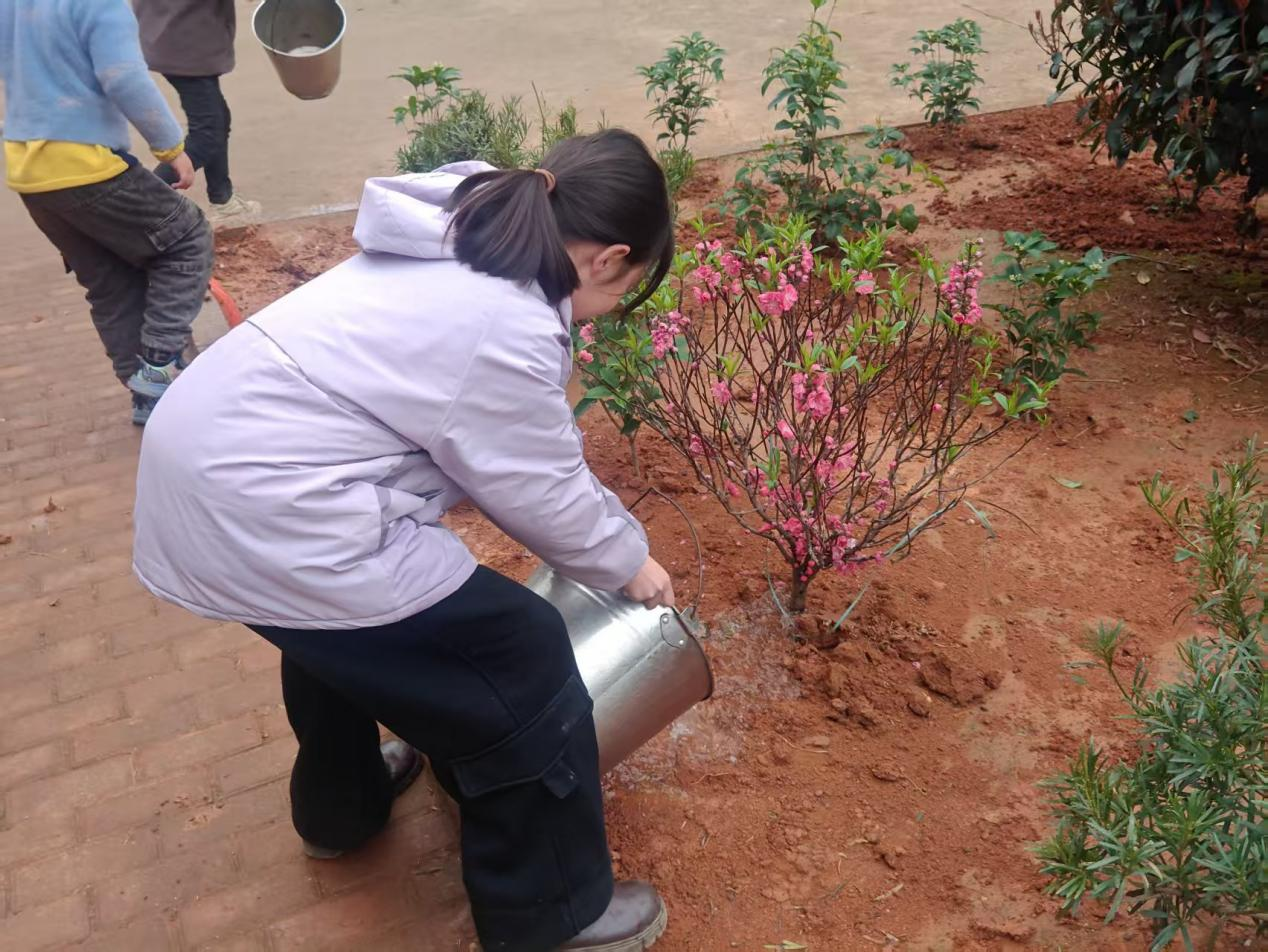 “共植共青林，同筑青春梦”学雷锋植树实践