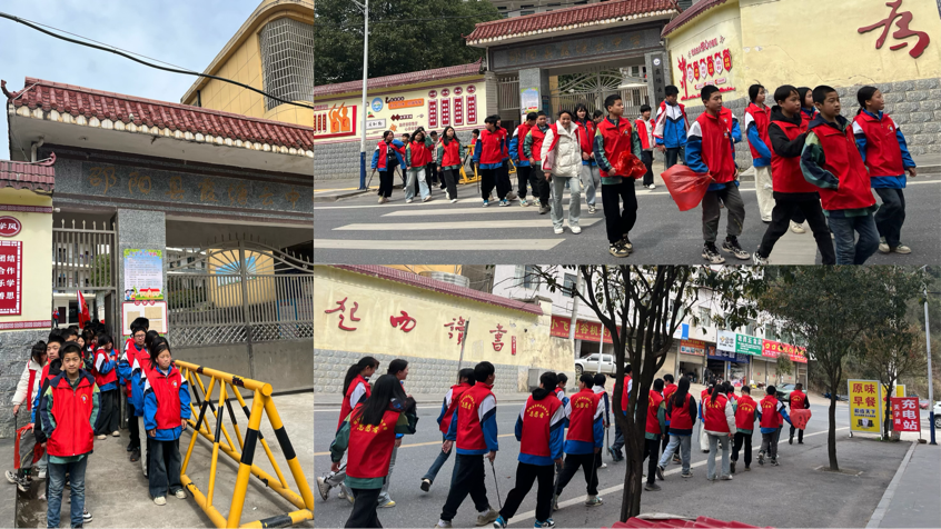 霞塘云中学积极开展