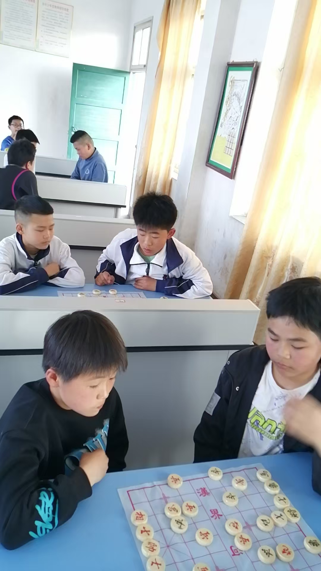 竹市镇中学第二届象棋比赛圆满落幕