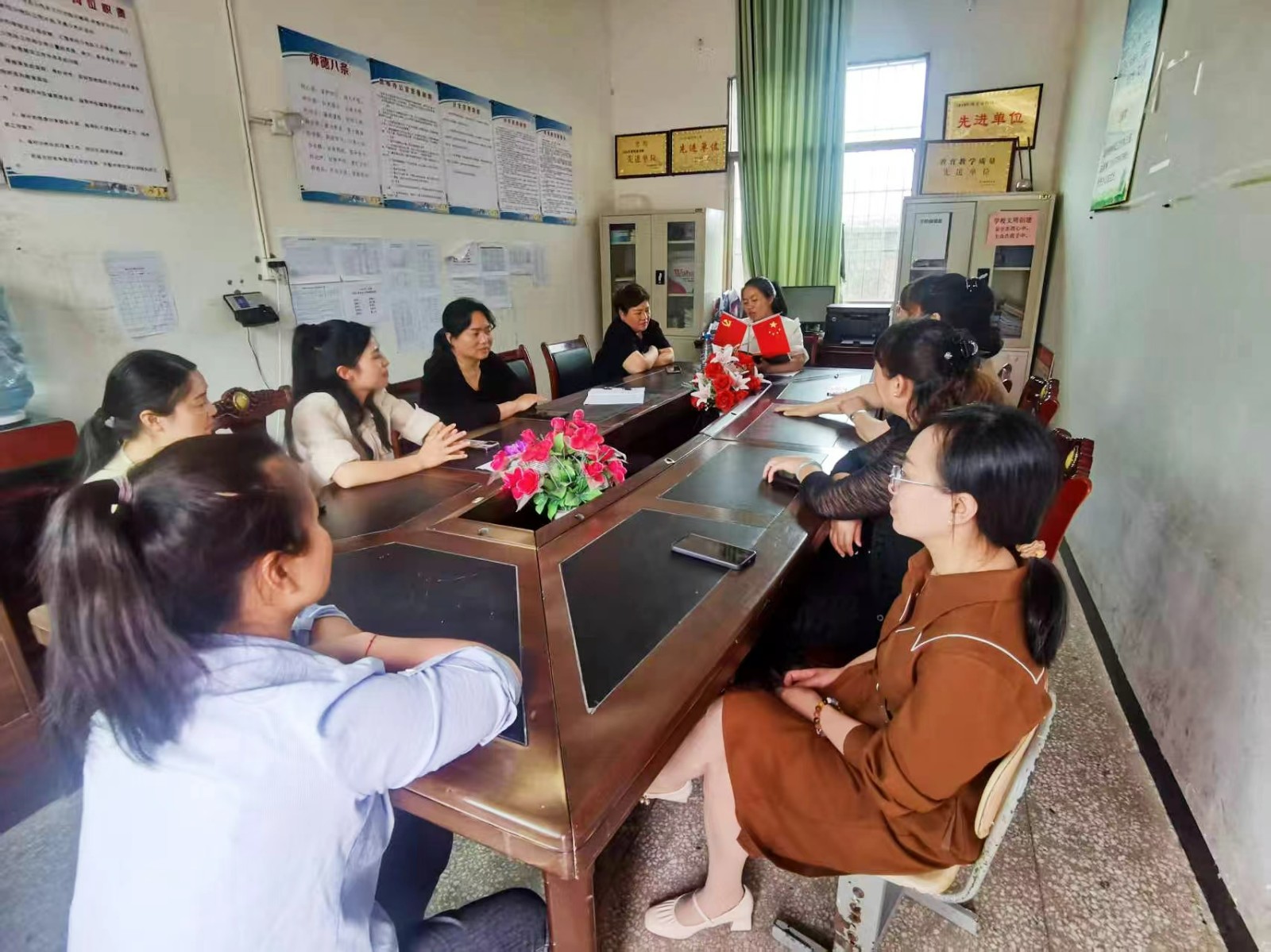 决菜小学开展“四防”家访活动，织密安全防护网