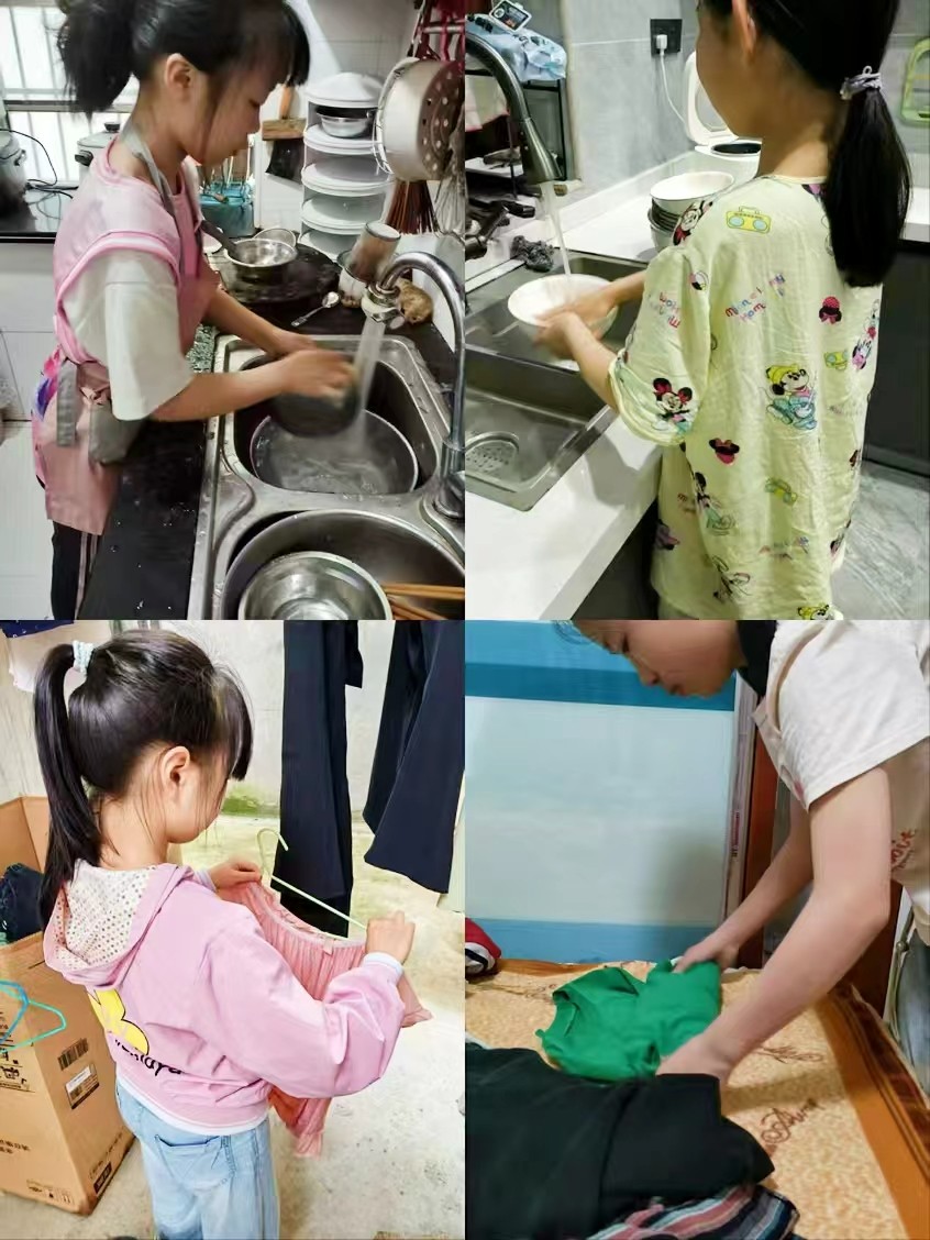 劳动教育常态化 家校共育促成长