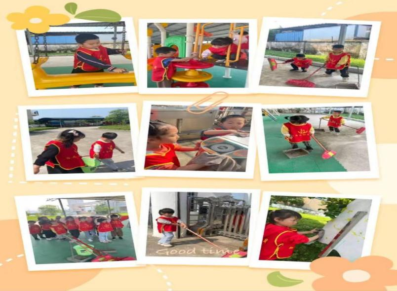 白马田幼儿园开展五一劳动节主题实践活动