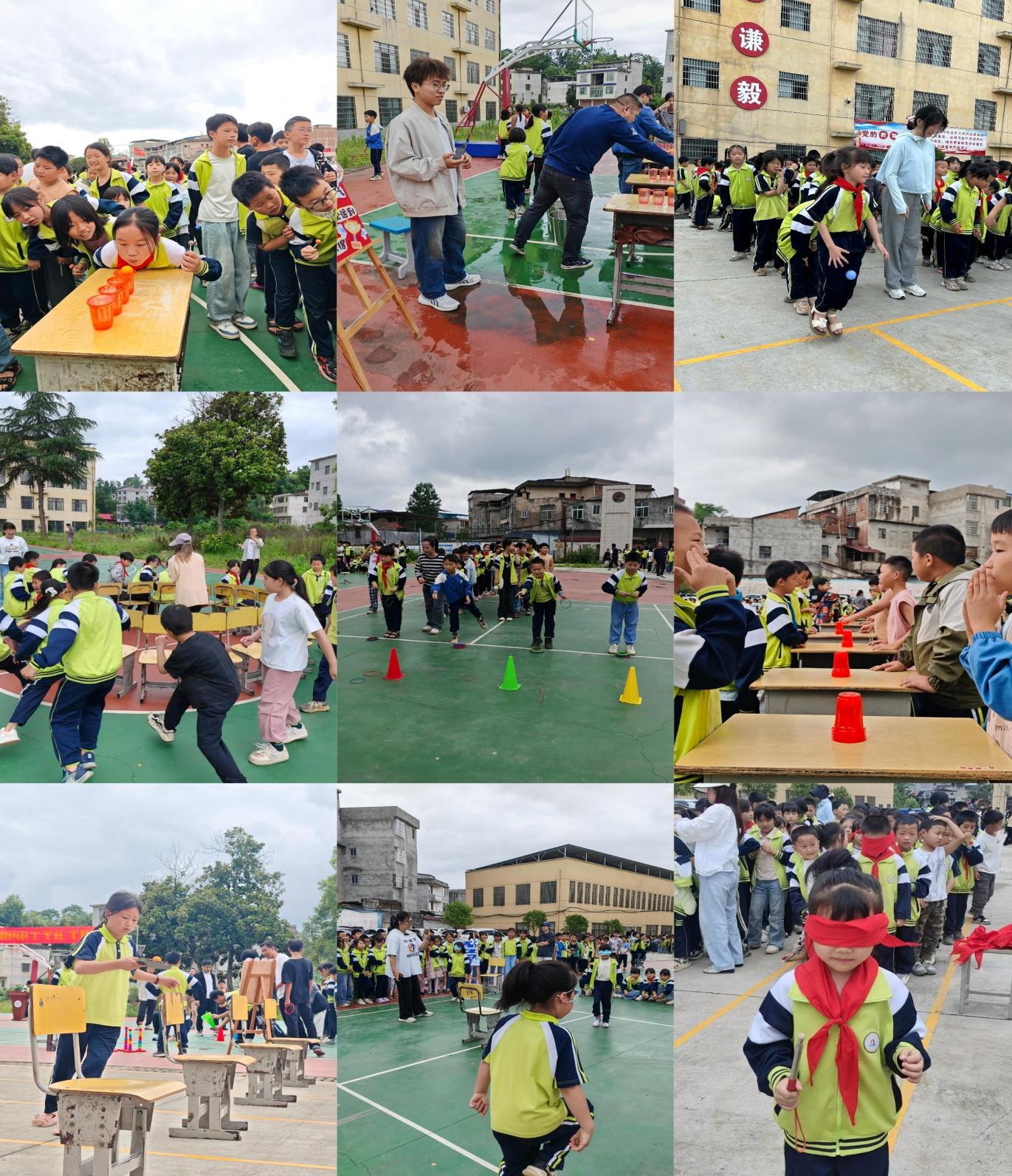 邵阳县蔡桥乡中心完小举办 “‘自’‘游’成长，‘戏’趣童年”六一活动