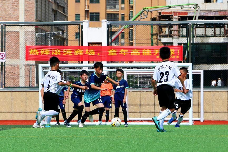 邵东市首届小学生男子足球联赛开赛，邵东校园足球迈向新的里程碑