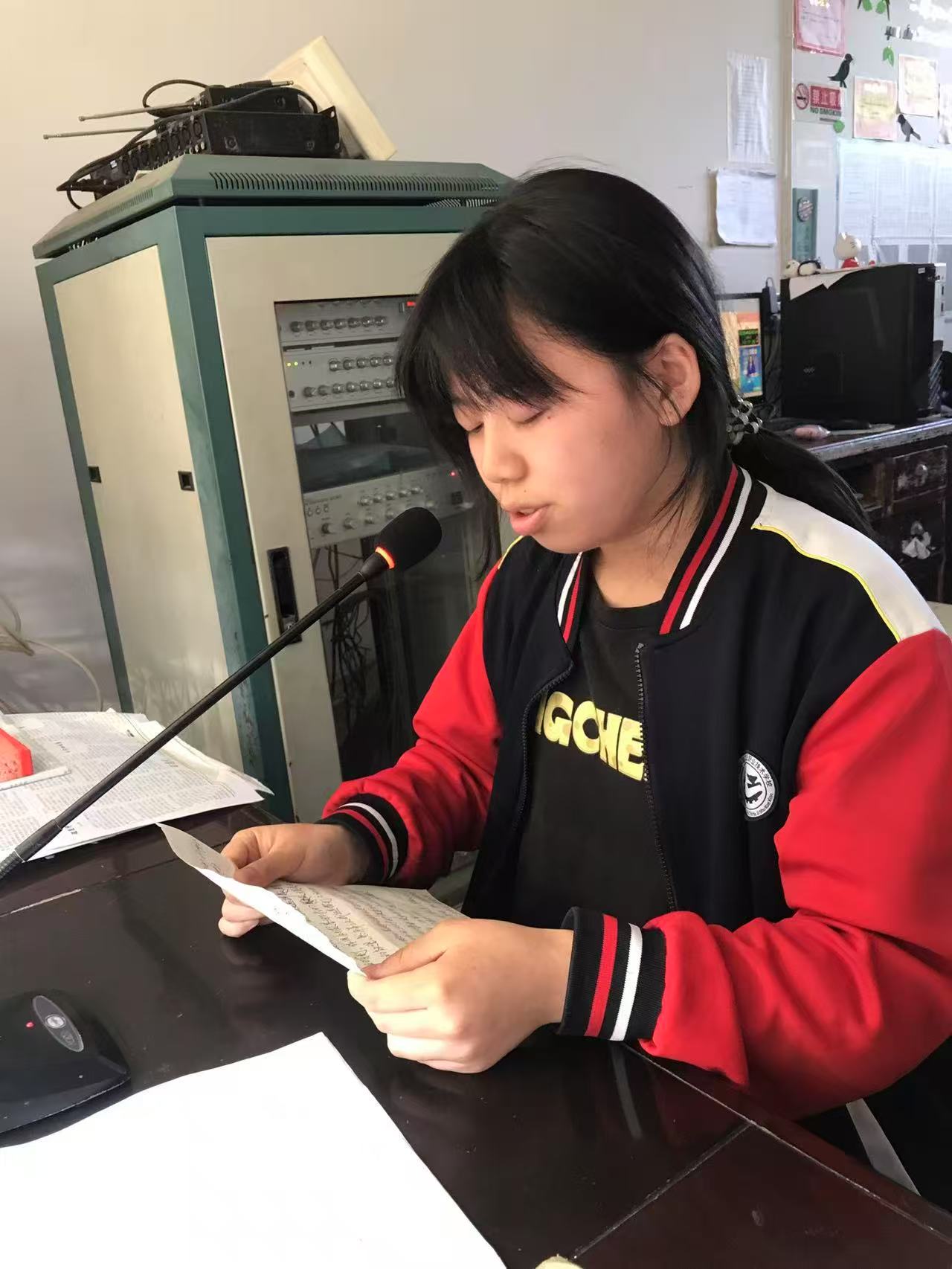 青春声援，决胜高考 校团委广播助力高三学子从容冲刺